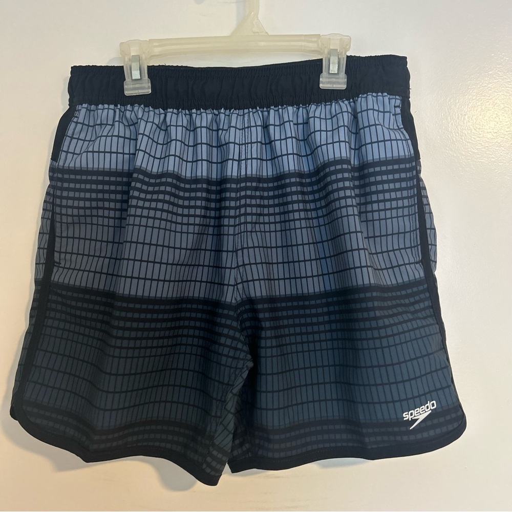 Speedo Mens Multicolor Swim Trunks
